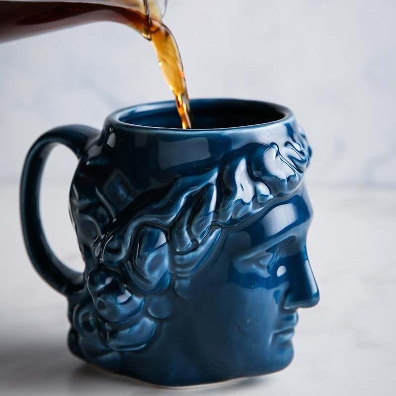 David's Skull Ceramic Porcelain Cup - Lily & Eden