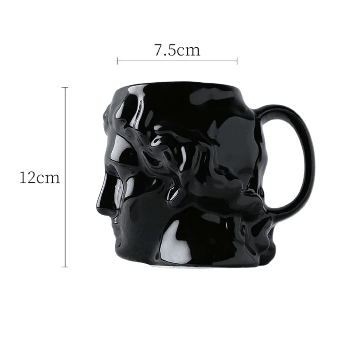 David's Skull Ceramic Porcelain Cup - Lily & Eden