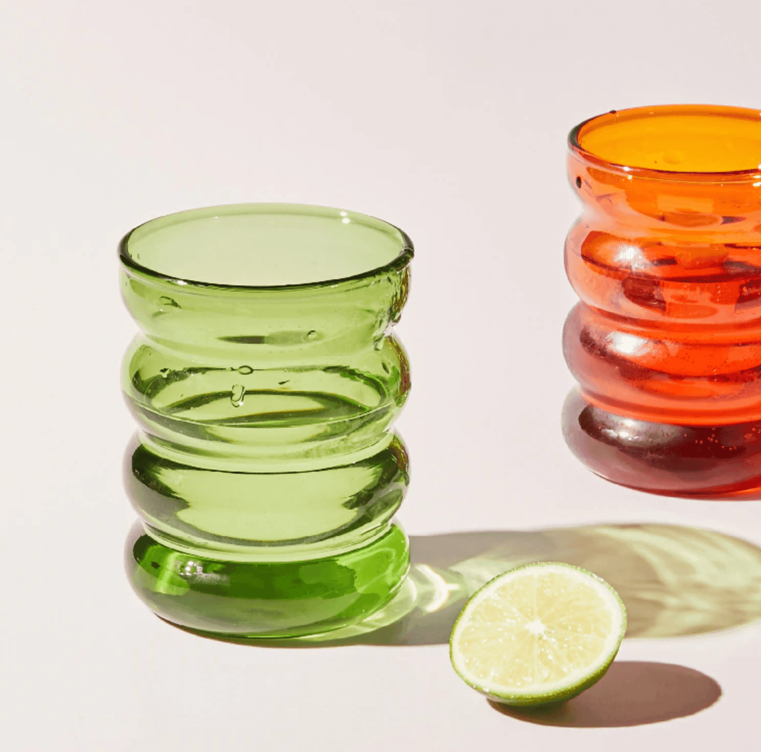 Vibrant Bubble Glass Beverage Cups - Lily & Eden