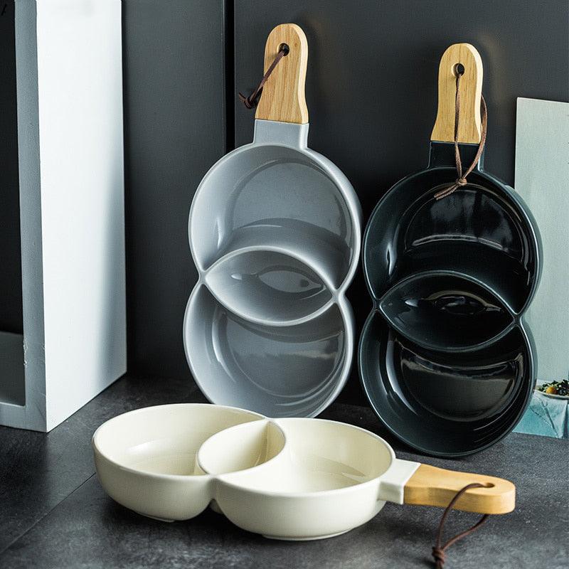 Venn Ceramic Snack Plate - Lily & Eden