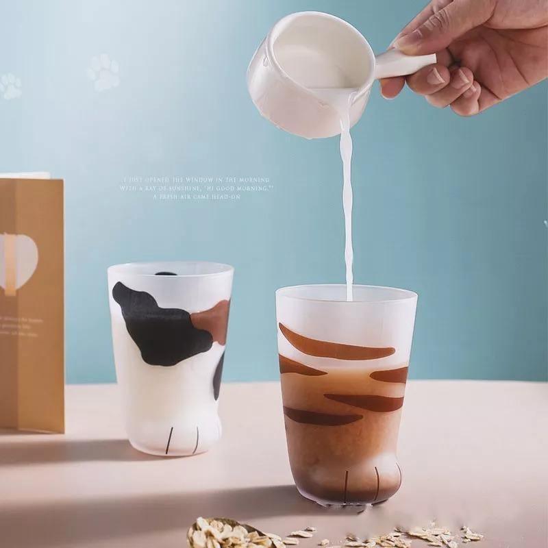 Feline Paw Glass Cups - Lily & Eden
