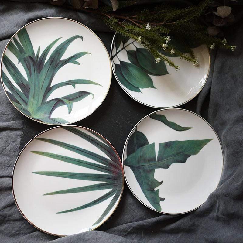 Tropical Ceramic Dishware - Lily & Eden
