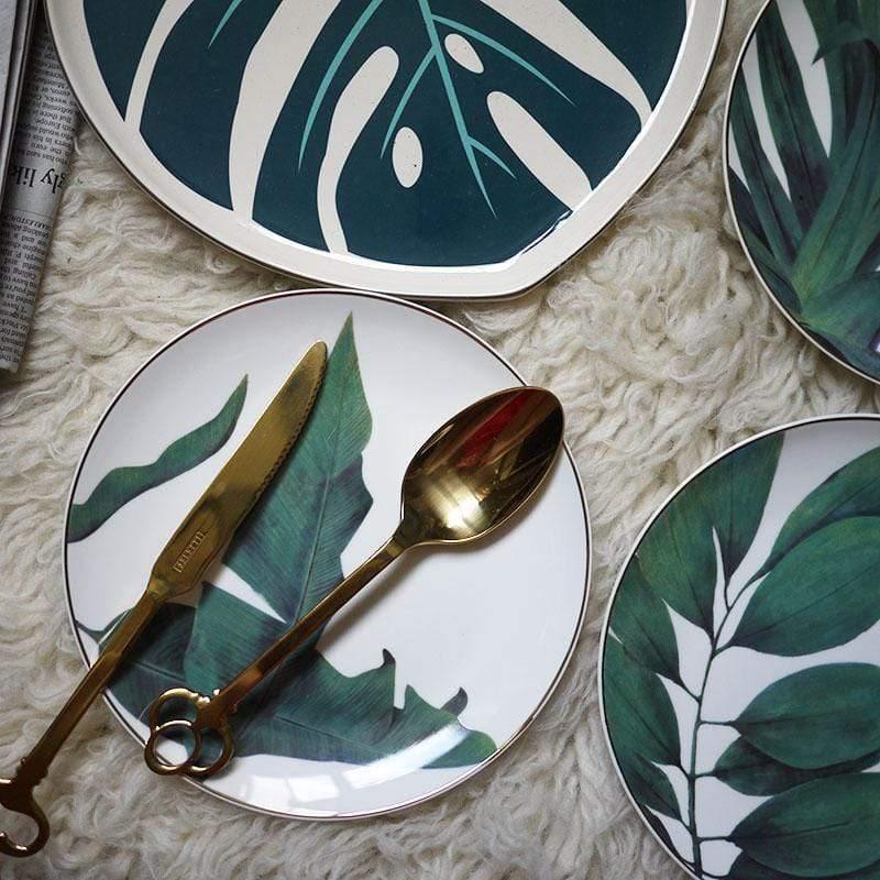 Tropical Ceramic Dishware - Lily & Eden