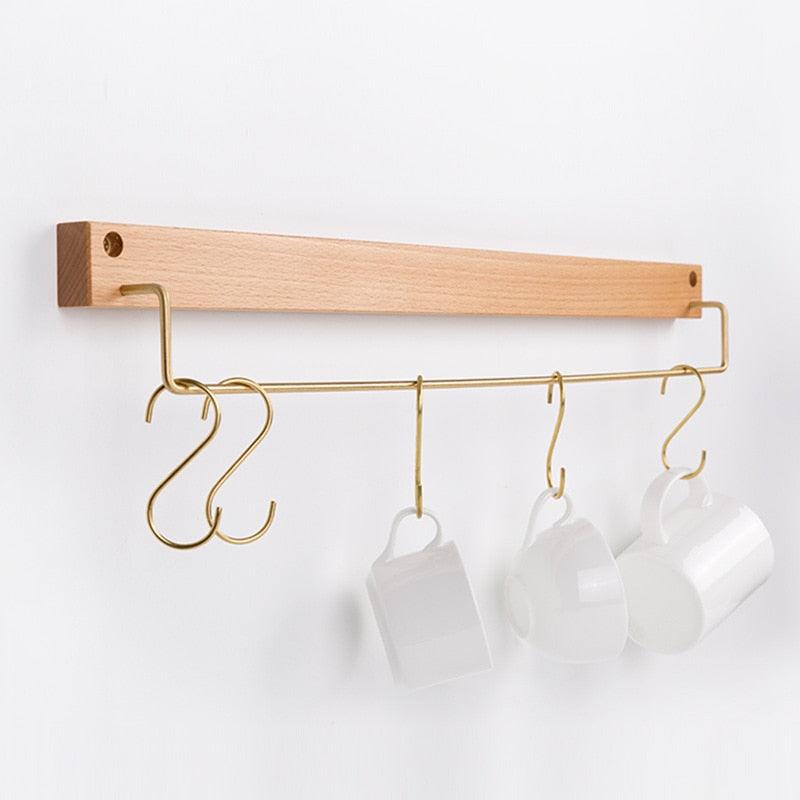 Beechwood Towel Rack Large Beech Wheat | Lily & Eden