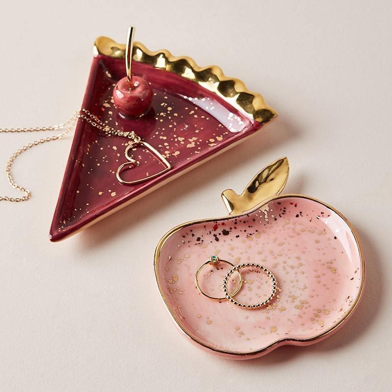 Cherry Pie & Apple Ceramic Platter - Lily & Eden