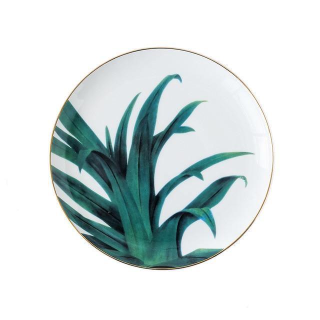 Tropical Ceramic Dishware - Lily & Eden