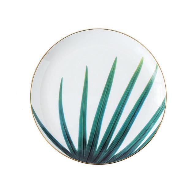 Tropical Ceramic Dishware - Lily & Eden