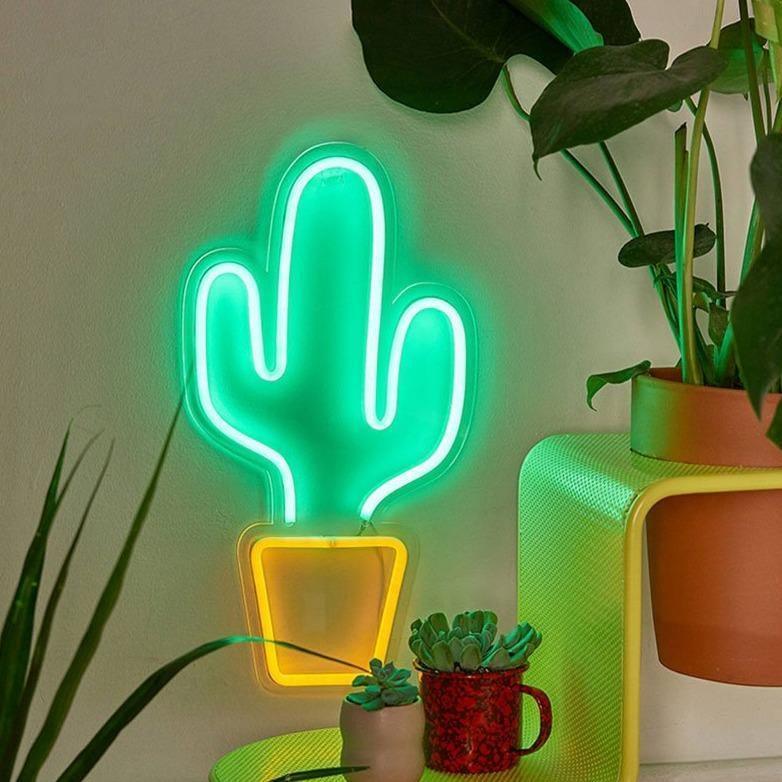 CactusGleam™- Neon Wall Decor
