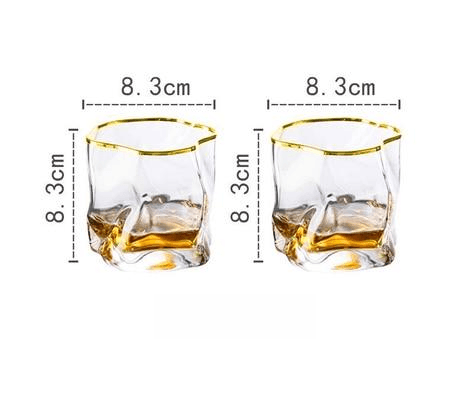 Transform Texture Whiskey Glass Duo - Lily & Eden
