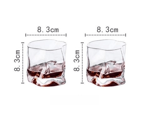 Transform Texture Whiskey Glass Duo - Lily & Eden
