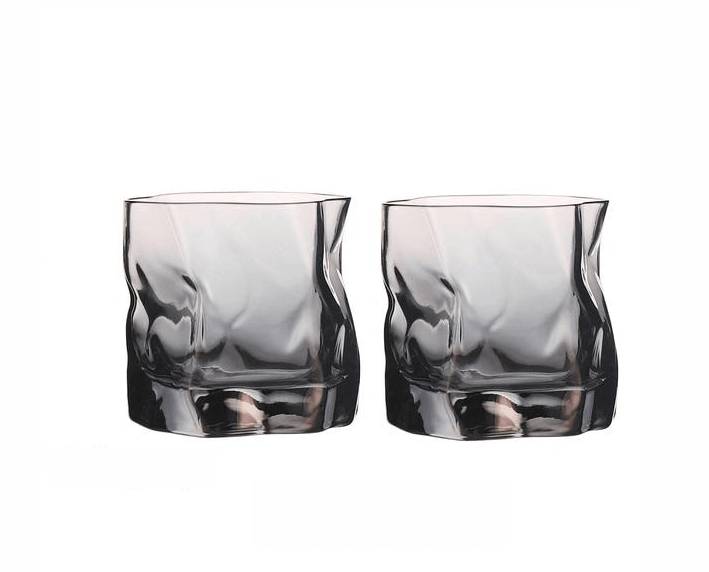 Transform Texture Whiskey Glass Duo - Lily & Eden