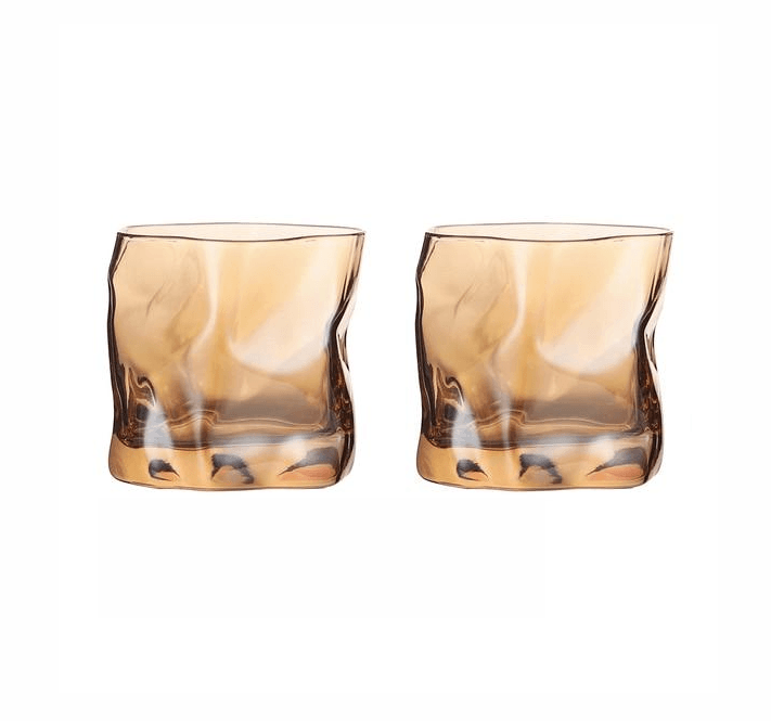 Transform Texture Whiskey Glass Duo - Lily & Eden