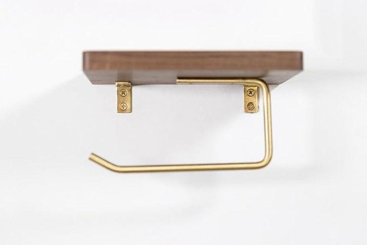 Versatile Wooden Toilet Roll Organizer - Lily & Eden