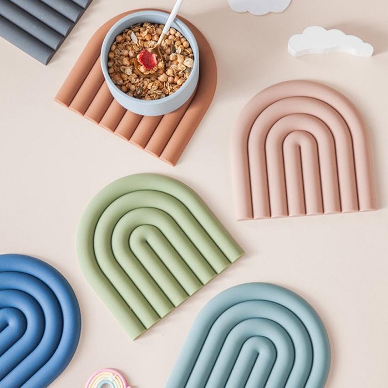 Colorful Silicone Coasters - Lily & Eden
