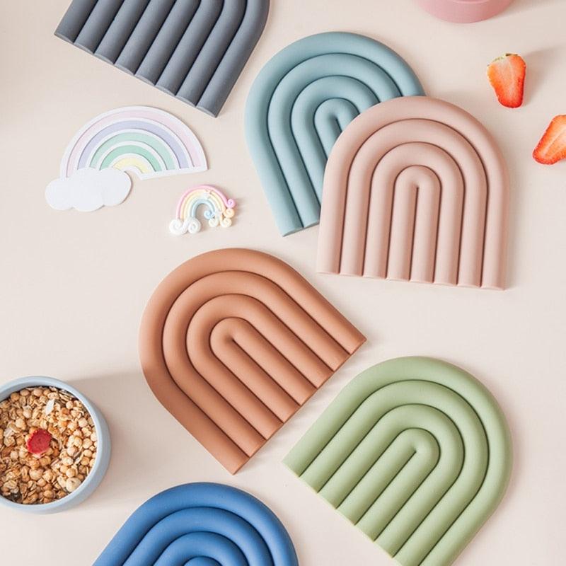 Colorful Silicone Coasters - Lily & Eden