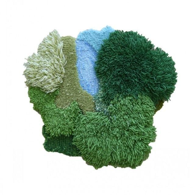 Woodland Lake Assorted Heap Wool Area Rug and Tapestry - Lily & Eden