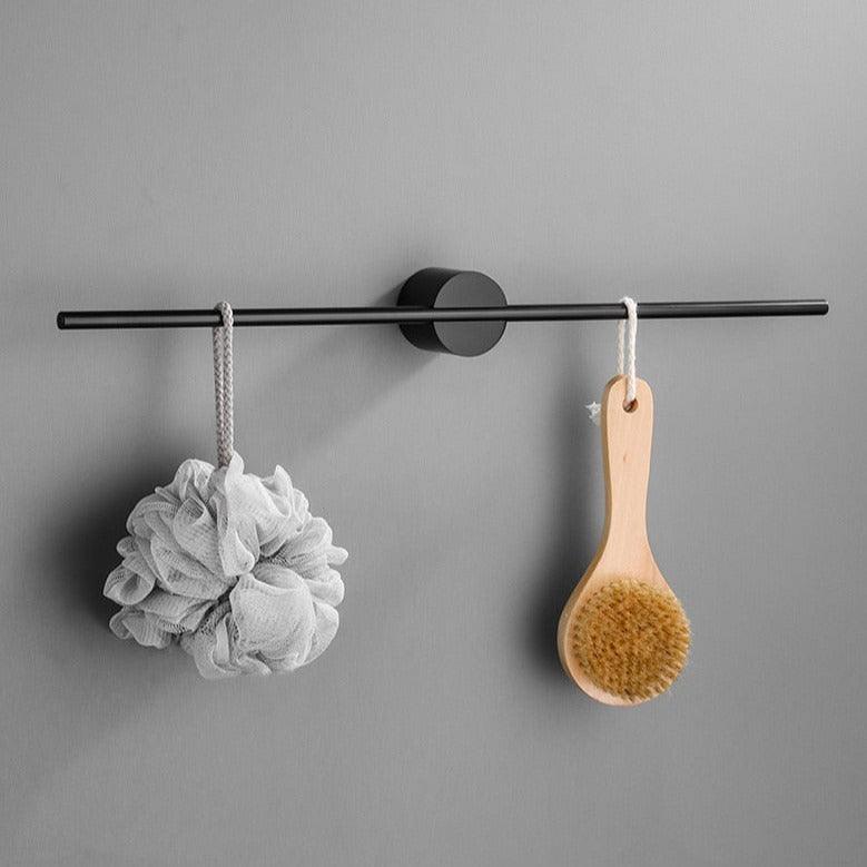 Sleek Contemporary Metal Towel Rack