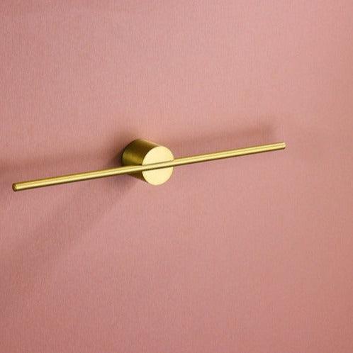 Kyler Modern Metal Towel Bar Small / Gold / Gold | Lily & Eden