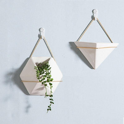 Hanging Geometric Terrarium - Lily & Eden
